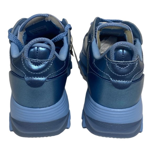 REEBOX Women's Cardi B Classic Leather Blue Sneaker Shoe Size 6 NEW - Picture 4 of 6